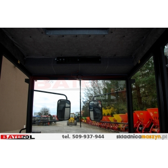 Kabina C-330 DE LUX szeroka komfortowa D-LUX (drzwi na koło) ŻÓŁTA 